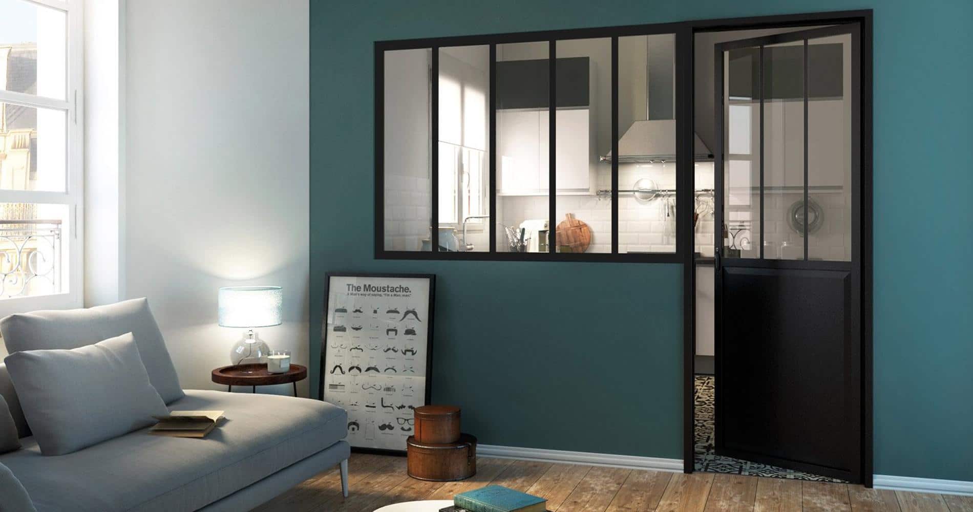 La verrière : une cloison élégante et épurée - Design Obsession