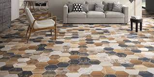 carrelage hexagonal